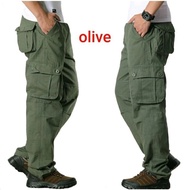 Mans Womans 6 pocket Slack Pants, high quality 100% kain bagus