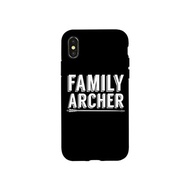 iPhone XS Max Archery Family -Bowman Bow Arrow Archer Archery Granddad Smartphone Case