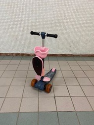 可摺foldable baby child scooter 嬰幼兒兒童摺疊滑板車（上水交收） 正常使用,車轆有閃燈 Trade at sheung shui  不是電動滑板車
