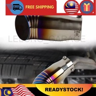 ekzos tip Titanium Stainless Steel Muffler Axia Myvi Alza saga flx Wira Kelisa Bezza City Jazz Vios 