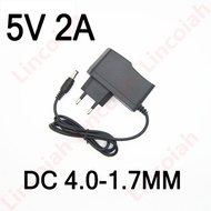 5V 2A Charger Power Adapter Supply 5 V Volt DC 4.0*1.7mm for Android TV Box for Sony PSP 1000 2000 3