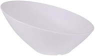 FSE CR805W Bowl, 16 oz., 8-1/4" Dia. x 4-3/16"H, Cascading, Break-Resistant, Dishwasher Safe, Melami