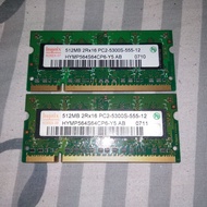 Ram laptop 512mb DDR2