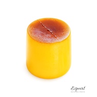 ESPOIR1 Caramel Pudding Squeezing Ball Shell, Realistic Pudding Shaped Soft DIY Empty Pudding Shell,
