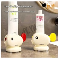 JY.YH 1pc Toothpaste Squeezer Suction Cup Manual Wall Facial Cleanser Suction Cup