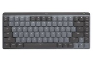 Logitech - MX MECHANICAL MINI 高階無線機械鍵盤 (茶軸) 石墨灰 920-010783 全新行貨, 一年保養