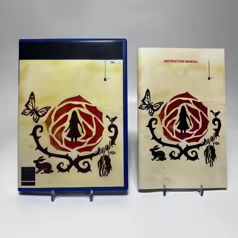 For PS 2 Game ESR Patch 'Rule of Rose' Burning CD with Manual NTSC UC or Pal Version, FreeMcBoot Pro