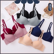 [Cloud Bazaar]  Plain Underwire Seamless Push-up Bralette Bra/ Coli Wanita Seamless Bralette (34-40)