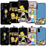 Case for Samsung Galaxy J4 J5 J6 J7 J730 J8 Plus Prime Core Pro COI78 Simpsons