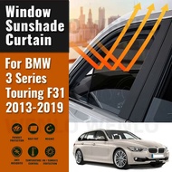 For BMW 3 Series Touring F31 2013-2019 Car Visor Sunshade  Mesh Vehicle Curtain Protector Summer Aut