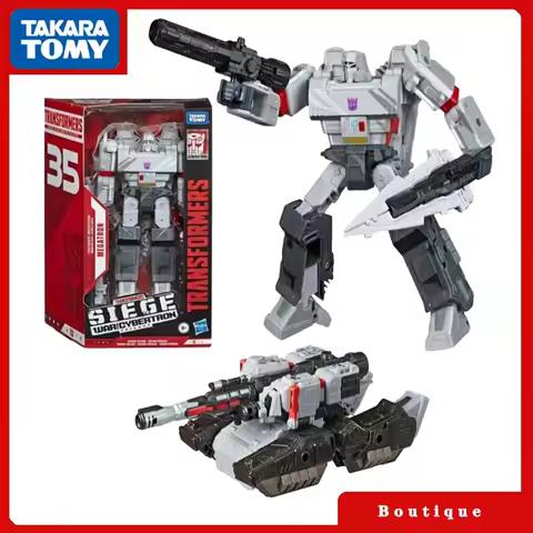 In Stock Transformers Toys War for Cybertron:Siege Limited WFC-S66 Megatron Action Figures Collectib