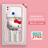 Jasouwe Realme 3 pro C1 C2 C2S A1K 12C Note 7 9 12 Pro Max 9s Casing Handphone Pattern hello kitty c