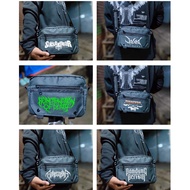 Metal band bag. metal band sling bag. men's bag. shoulder bag. shoulder bag and handbag. distro bag.