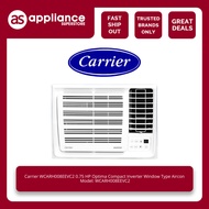 Carrier WCARH008EEVC2 0.75 HP Optima Compact Inverter Window Type Aircon