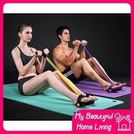 (ENHANCED VERSION) Gym Fitness Yoga Sit-up Equipment Pull Up Rope Elastic Band Pullup Sit Up Home Gy