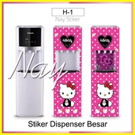 ❐ ℗ ☑ MESIN Sticker 1 &amp; 2-door Refrigerator, Stove, Washing Machine, Hello Kitty Dispenser Wallpape