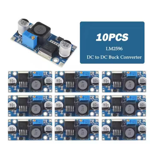 1/5/10pcs LM2596 DC to DC Buck Converter 3.0-40V to 1.5-35V Power Supply Step Down Module
