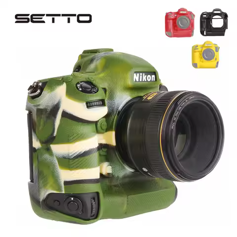 SETTO Soft D5 Silicone Rubber Camera Protective Body Case Skin For Nikon D5 DSLR Camera Bag Protecto