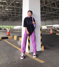 HL CARGO PURPLE PANTS (REAL PICT)