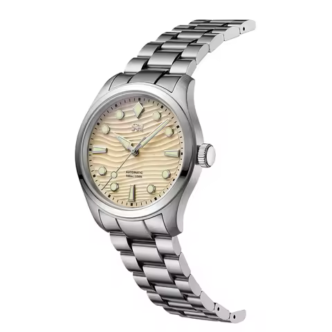 SH Limited Edition 38mm Ultra-thin Dive Watch PT5004 Automatic Mechanical Movement Waterproof100m Ca