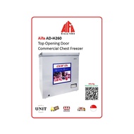 Aifa AD-H260 Commercial Chest Freezer Top Opening Door Poultry Butchery Frozen Meat Finger Food  Fish Seafood Freezer
