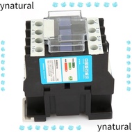 YNATURAL AC Contactor, CJX2-1210 24V/36V/48V/110V/220V/380V AC Contactor, Rail Mount 12A CJX2-1210 C