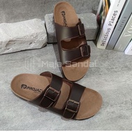 Projack-02 Men's Distro Sandals High Synthetic Leather Rubber Sole {BGU.5Fe23l}