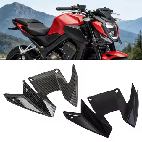 2025 Front Wheel Fender Beak Nose Cone Extension Extender Cowl Spoiler Cover For Honda CB500 Hornet 