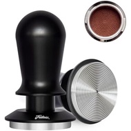 54mm Espresso Tamper, Triple Spring Loaded Tamper, Coffee Tamper with Stainless Steel Ripple Base, S