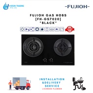 FUJIOH FH-GS7020 SVGL GAS HOB WITH 2 BURNERS W 1 DOUBLE INNER FLAME - 2 YEARS FUJIOH WARRANTY