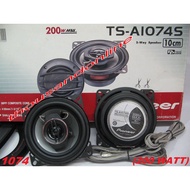 PIONEER TS-A1074S 200 WATT 4” (10CM) COAXIAL SPEAKER