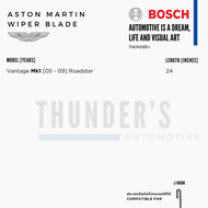 BOSCH ใบปัดน้ำฝน Aston Martin แอสตันมาร์ติน Aerotwin / Aerotwin Plus ไร้โครง BOSCH Wiper Blade for