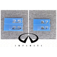 2.5 3.7 INFINITI Letter Word Mark Side Car Q50 Q70 QX50 QX70 G37 EX37