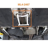 ULTRA RACING 4-Point Middle Lower Bar:AUDI A6 (L-C7) 2.5T '12 (2WD) [ML4-2487]