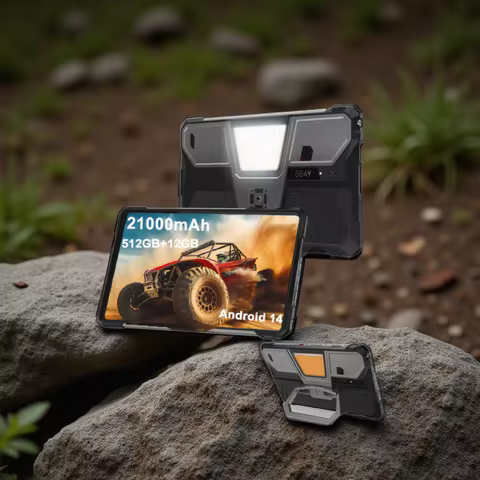 8849 TANK PAD E Unihertz Rugged Projector Tablet Android 21000mAh 512GB 120Hz 24GB Smart Pad 50MP 10