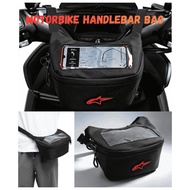MOTORCYCLE HANDLEBAR BAG / BEG MOTOR GPS / BAG MOTOR TAMS BAG / KALIS AIR WATERPROOF WAIST BAG