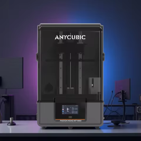 ANYCUBIC Photon Mono M7 Max AE 7K Mono LCD 3D Printer 14.7L Ultra-Large Print Volume LCD Resin 3D Pr