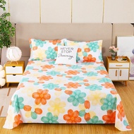 1PCS Cartoon Bed Sheet Flower Beddress Home Soft Protect Bed Sheets For King/Queen Size Fashion Print Flower Mattress Cover