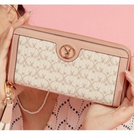 PLAYBOY - 拉鍊長夾 MilkshakeBunny系列 - 粉色