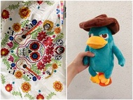 （枕頭套代購賣$1xx）日本正版現貨 出口日本東京都 迪士尼 coco枕頭套 玩轉極樂園枕頭套 43×63 cm $45@1 $60@2 不包郵🎈 鴨嘴獸泰瑞公仔 神探泰瑞公仔 $139@25 cm 