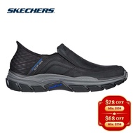 Skechers Men Slip-ins USA Respected Elgin Shoes - 204810-BLK Air-Cooled Memory Foam