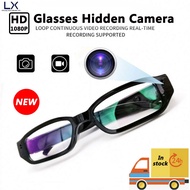 【Spot goods】Glasses mini camera HD1080P with voice built-in battery Outdoor portable hidden camera