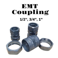 EMT Coupling 1/2'', 3/4'', 1', available sizes COMPRESSION Type UL Listed EMT Fittings