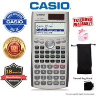 Casio FC-200V Financial Consultant Calculator 2-way Power (Solar / Battery)