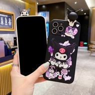 Sanrio Kuromi Luxury Smartphone Case For iPhone 17 Air 16e 15 14 Plus 11 12 13 Pro XR XS Max 6 6SP 7