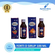 FORTI D Syrup - Vitamin D 400 IU & 1000 IU Immune System Vitamin D for Children