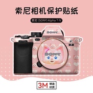 Suitable for SONY A7M4 Lingnabel A7C2 Camera Protective Film SONY A7R5 Cartoon Sticker 3M