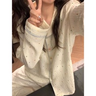 pyjamas women pyjamas Korea ins Simple Women Japanese Homewear Pajamas