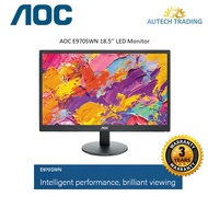AOC 18.5" E970SWN BLACK LED FLAT LCD MONITOR VGA HD