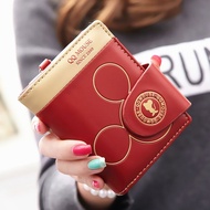 Cartoon Odd Short Wallet Female Korean Version Cute Student Zipper Coin Purse Money Cartoon Odd Shor